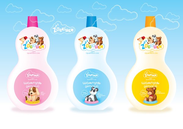 Шампунь детский рисунок