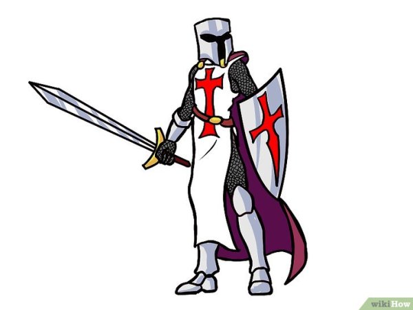 Крестоносец мультяшный