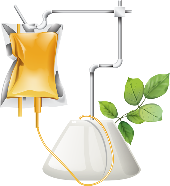 Капельница на прозрачном фоне