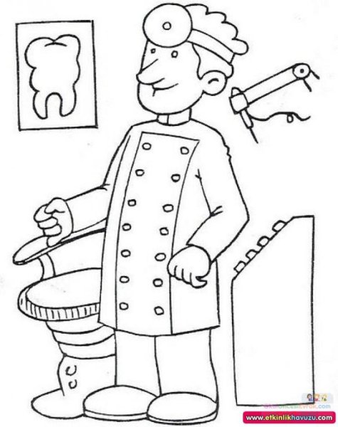 Почтальон раскраска для детей