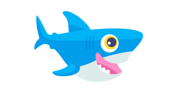 Акула рисунок