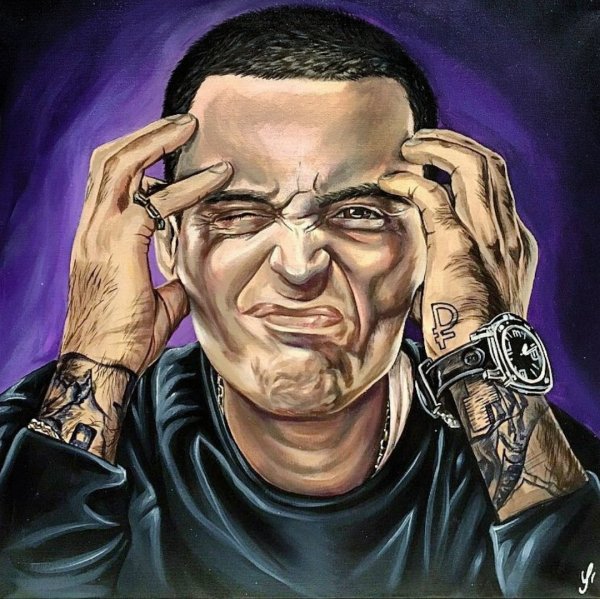 Гуф рисунок карандашом