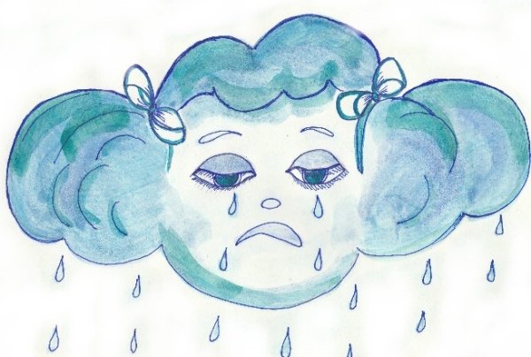 Грустная тучка