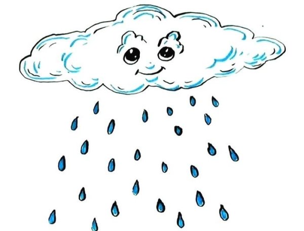 Дождь картинка для детей