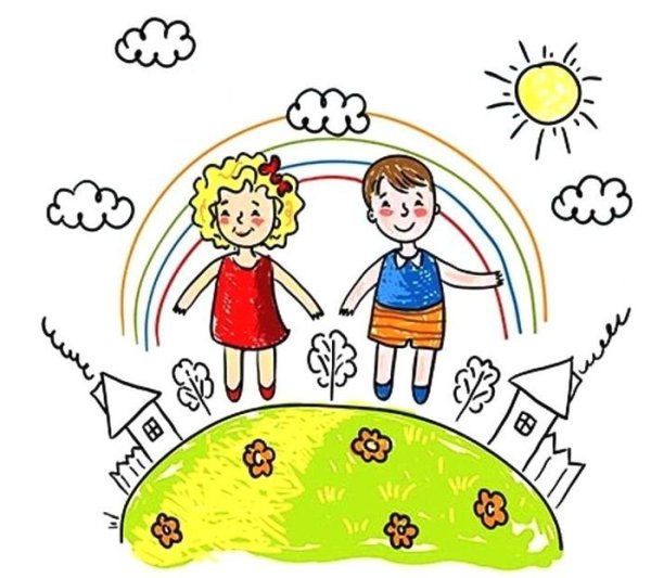 Детские рисунки лагерь