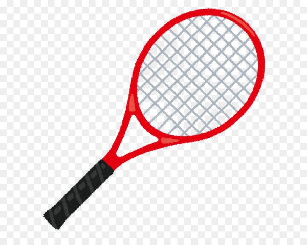 Мультяшный теннисная ракетка