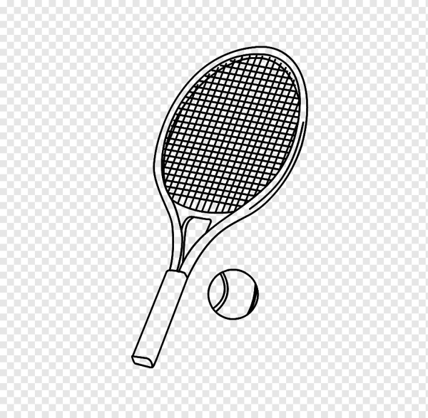 Ракетка раскраска для детей