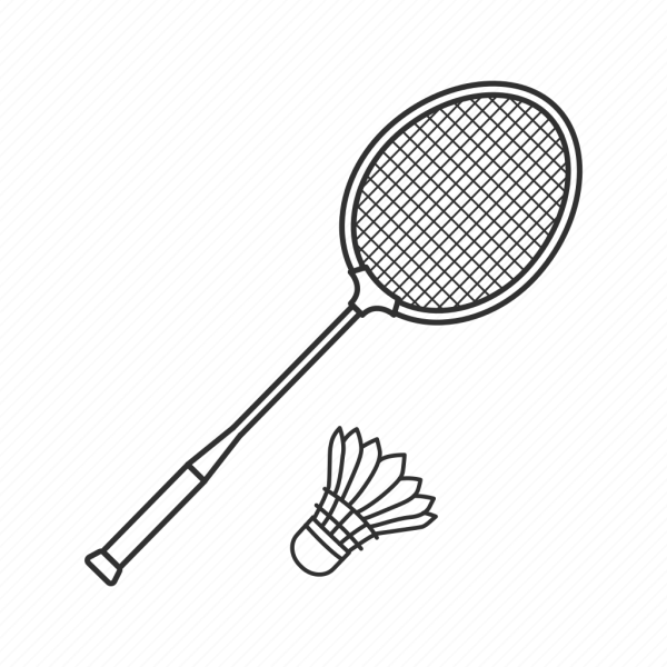 Ракетка для пинг понга вектор