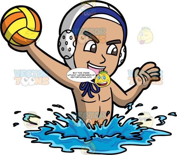 Стикер водное поло