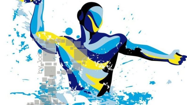 Ватерполист вектор