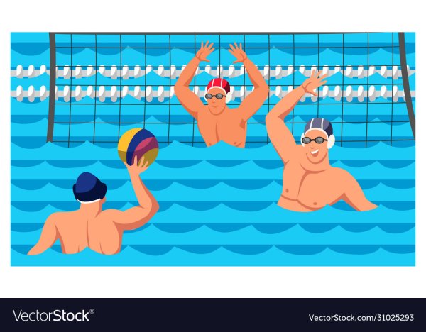 Водное поло вектор