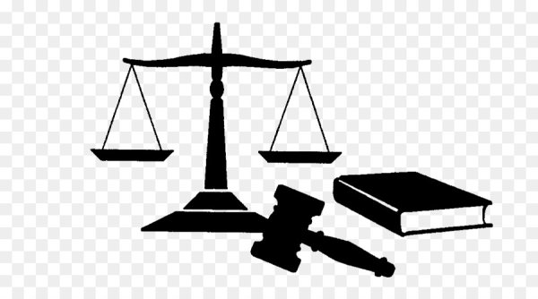 Судебные весы на белом фоне