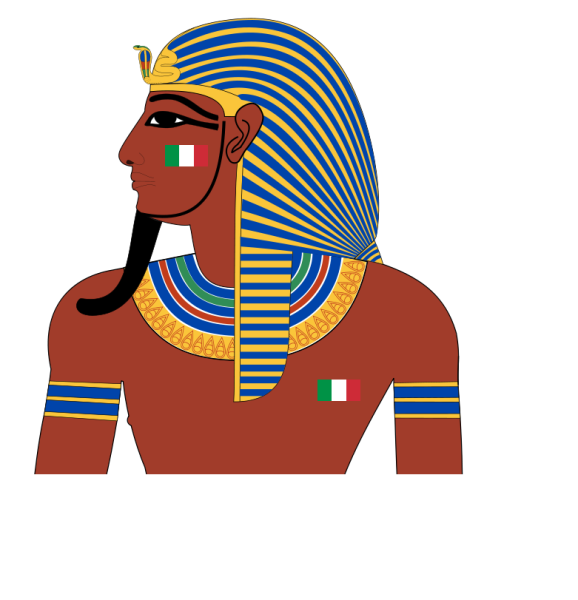 Маска Тутанхамона раскраска