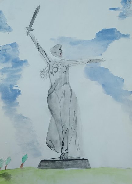 Волгоград рисунки города