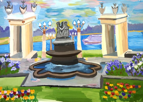 Рисунок мой город Волгоград