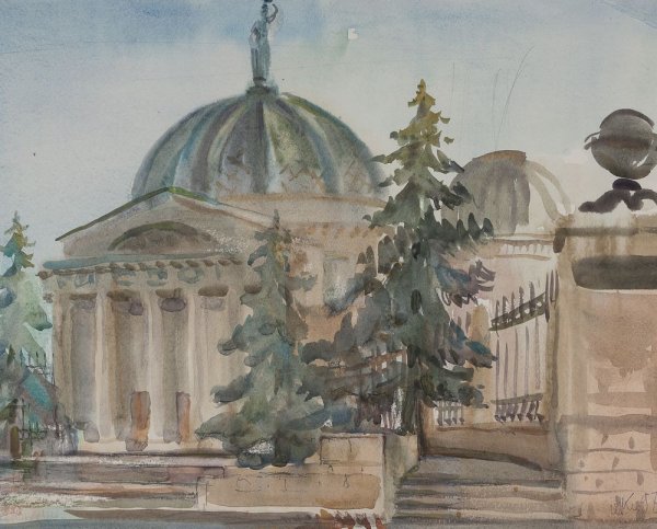 Картина в Волгоградском планетарии