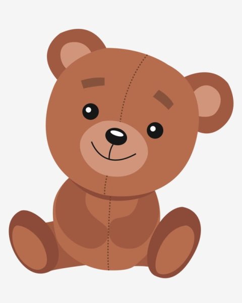 Медвежонок мультяшный