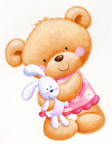 Милые мультяшные мишки