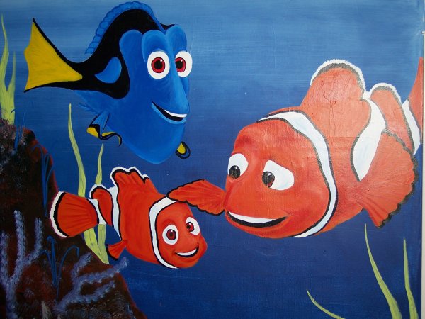 Немо раскраска