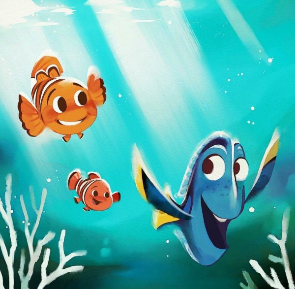 Морские обитатели из мультиков