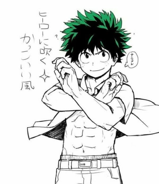 Мидори Изуку новый год