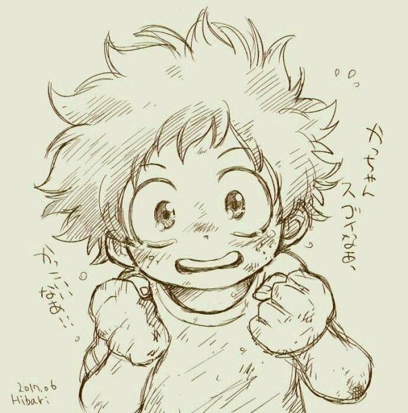 Мидория скетч