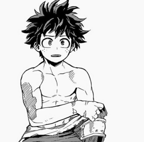 Шрамы Мидори Изуку