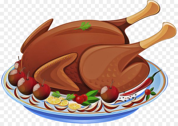 Индейка запеченная мультяшная