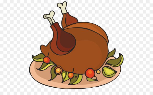Мультяшная жареная индейка