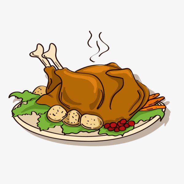 Жареная курица в мультиках