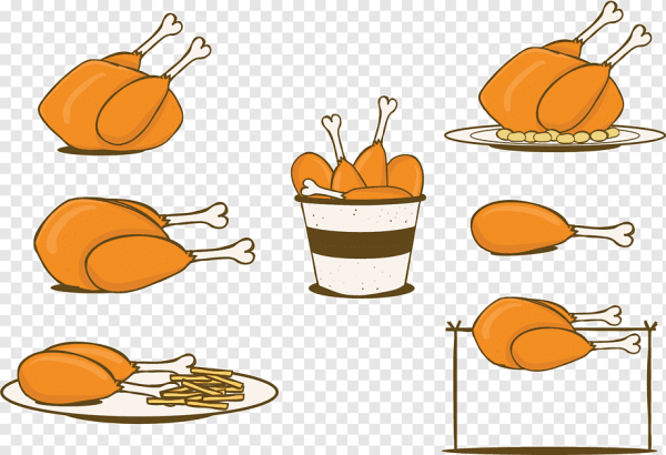 Курица еда пиктограмма