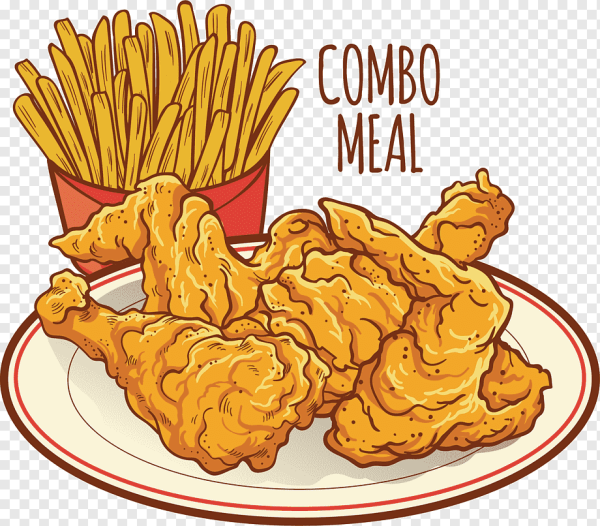 Куриные крылышки вектор