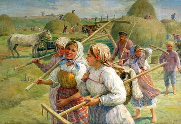 Федот Васильевич Сычков Колхозный базар