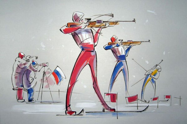 Зимние виды спорта эмблемы биатлон