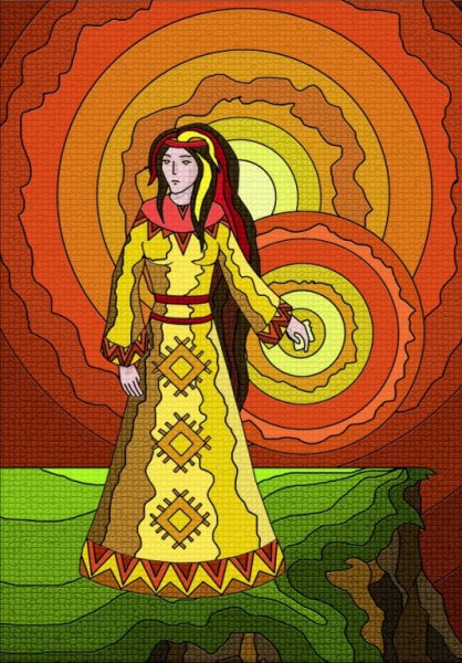 Герои Коми сказок и легенд Зарань