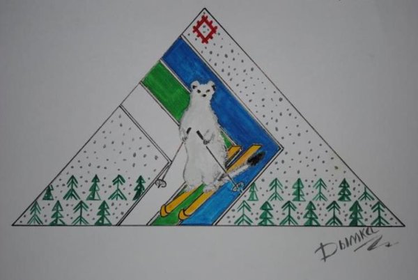 Рисование на тему Республика Коми