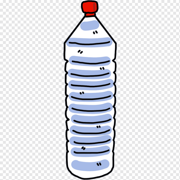 Бутылка воды мультяшная