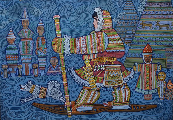 Василий Игнатов Коми художник