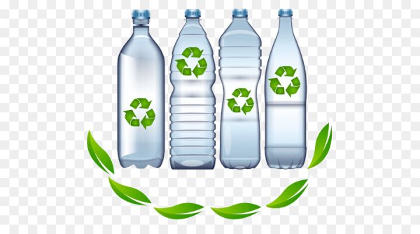 Пластиковая бутылка вектор