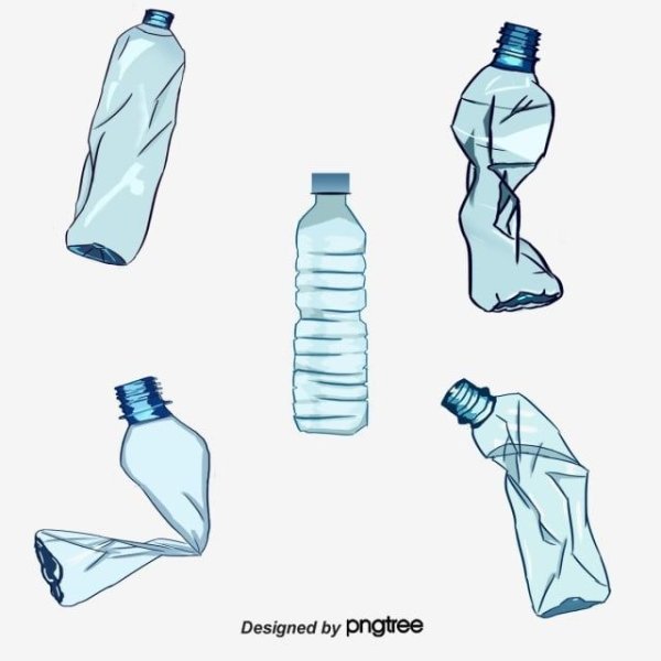 Бутылка раскраска для детей