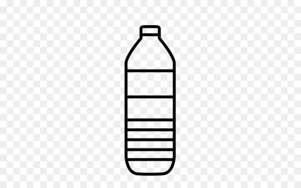 Бутылка воды мультяшная