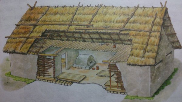Жилище восточных славян землянка