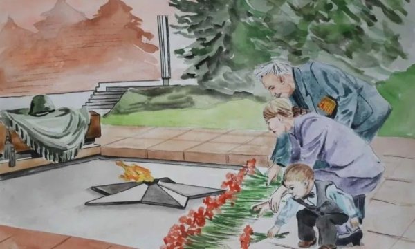 Рисунок ко Дню Победы