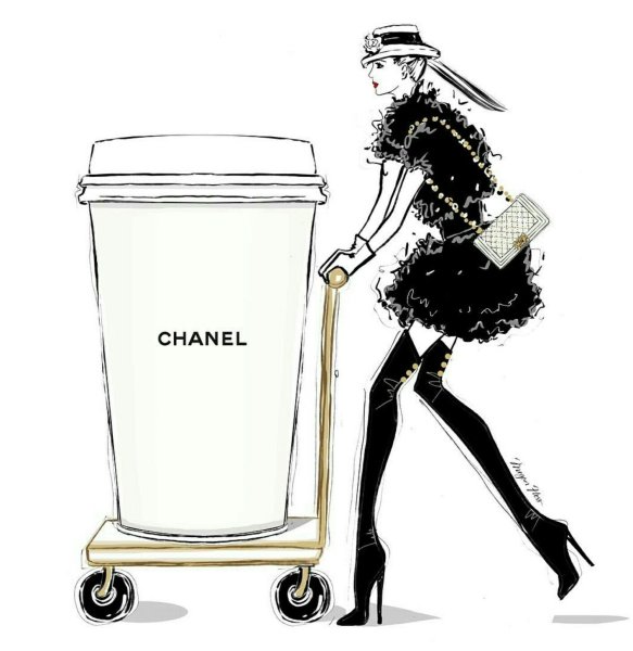 Меган Хесс иллюстрации кофе