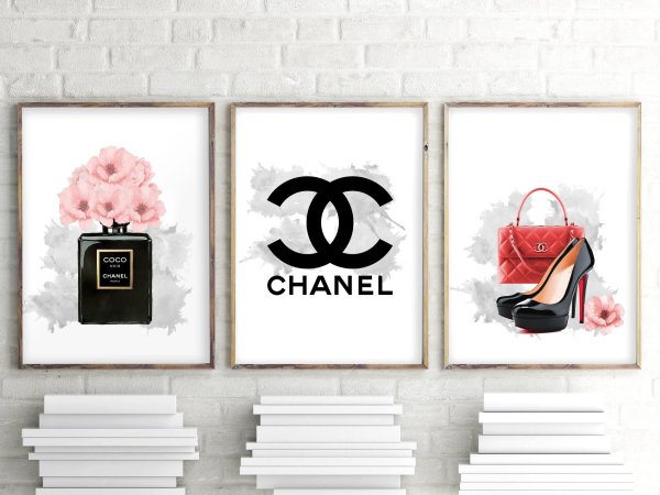 Постер в стиле Шанель