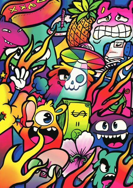 Дудл арт Vexx