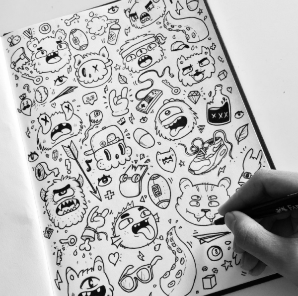 Скетчи Doodle Vexx