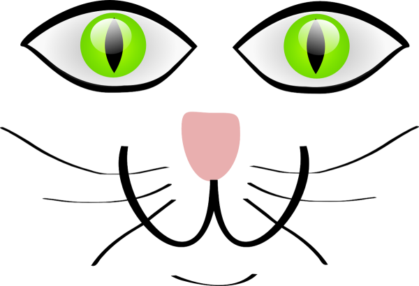 Кошачьи мордочки мультяшные