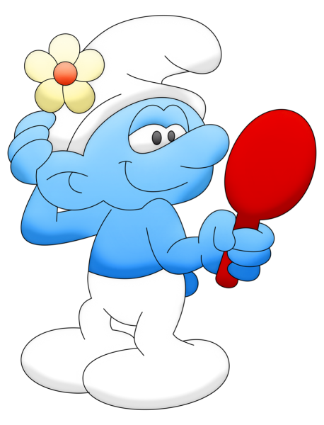 Мультяшные герои Смурфики