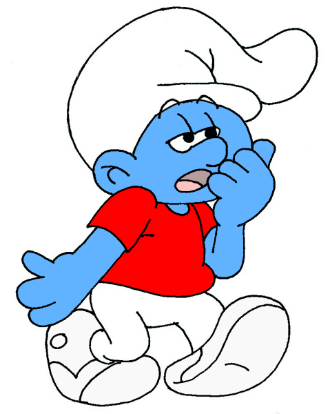 Смурфики папа Смурф